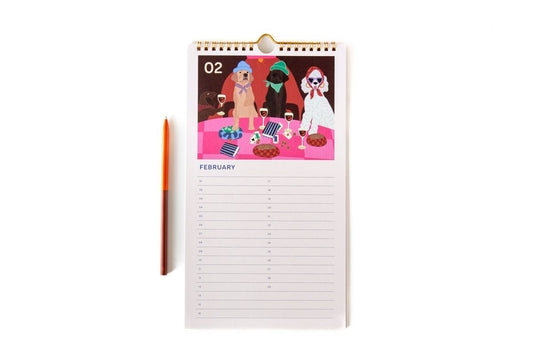 Birthday Calendar ~ Dogs
