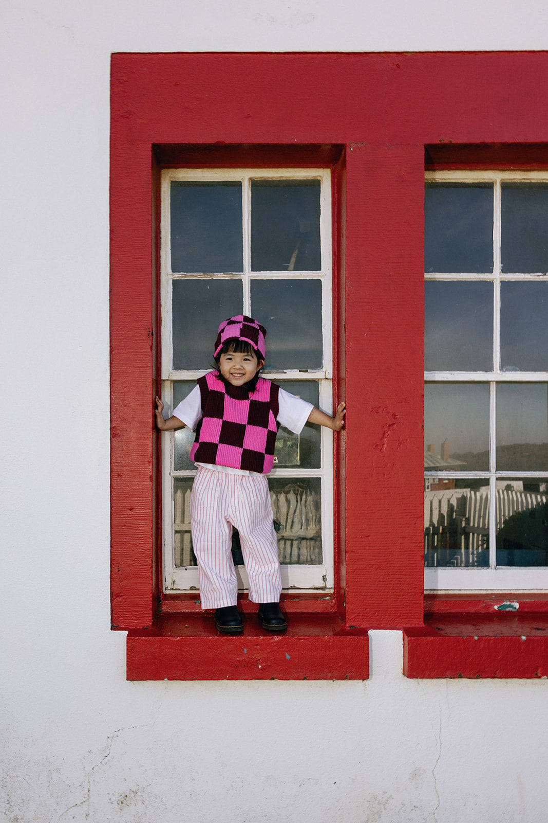 Nonno Vest - Bright Pink