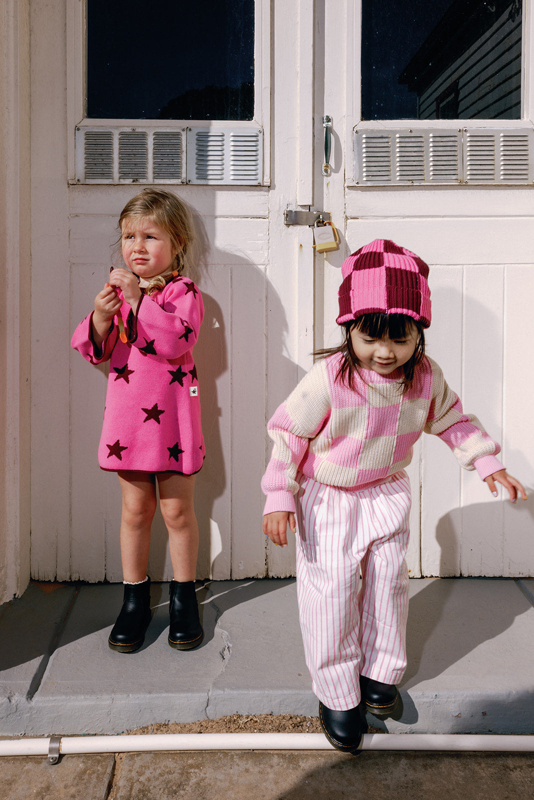 Ninch Pants ~ Pink Stripe