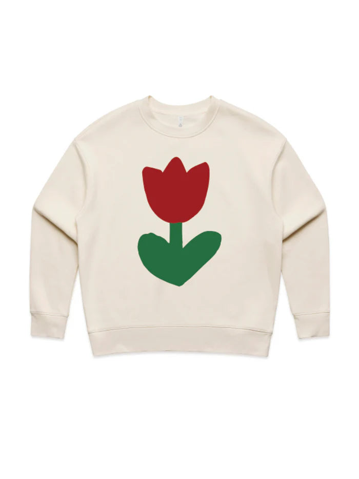 Tulip Sweater Ecru