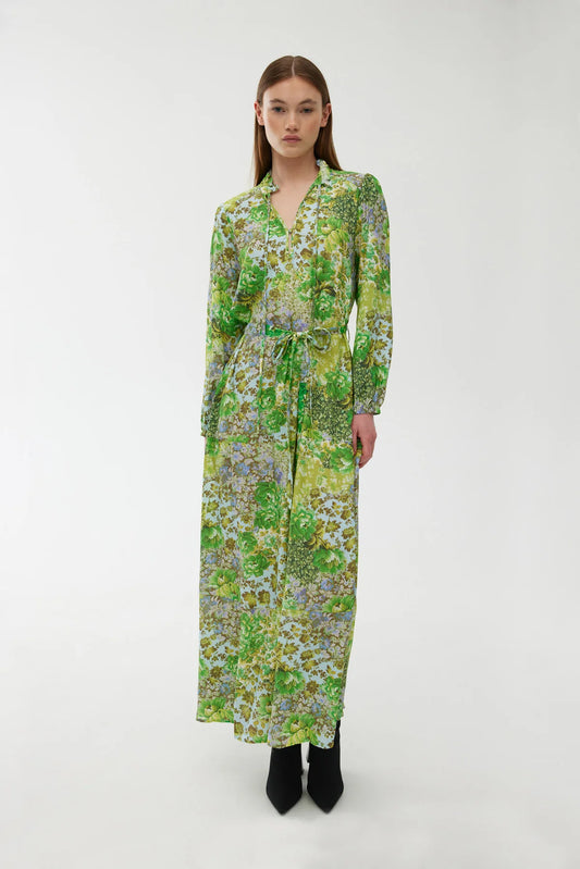 Delilah Dress Floral Haze