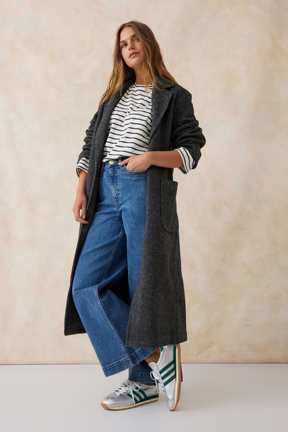 Evie Wide Leg Jean Indigo