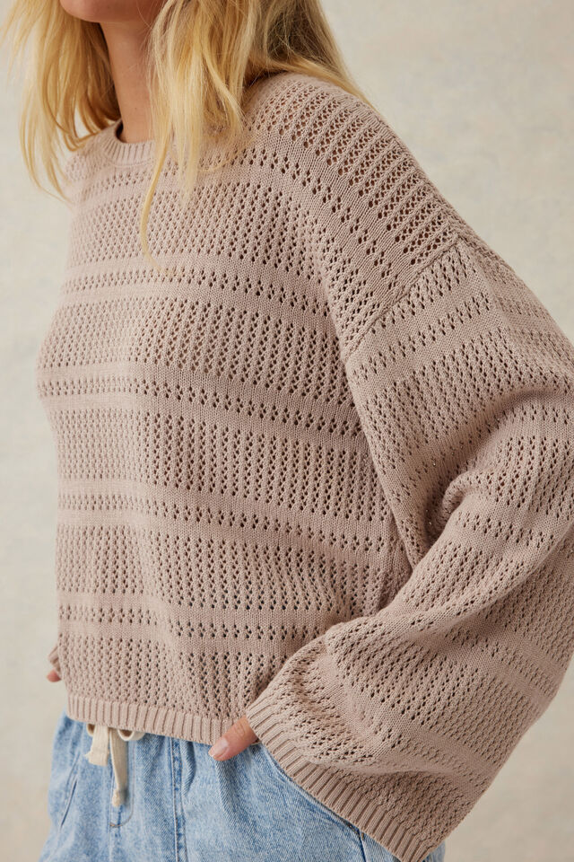 Slouchy Spring Knit String