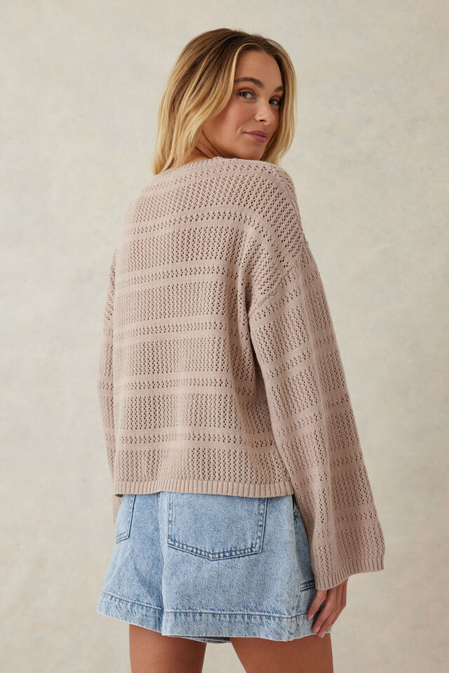 Slouchy Spring Knit String