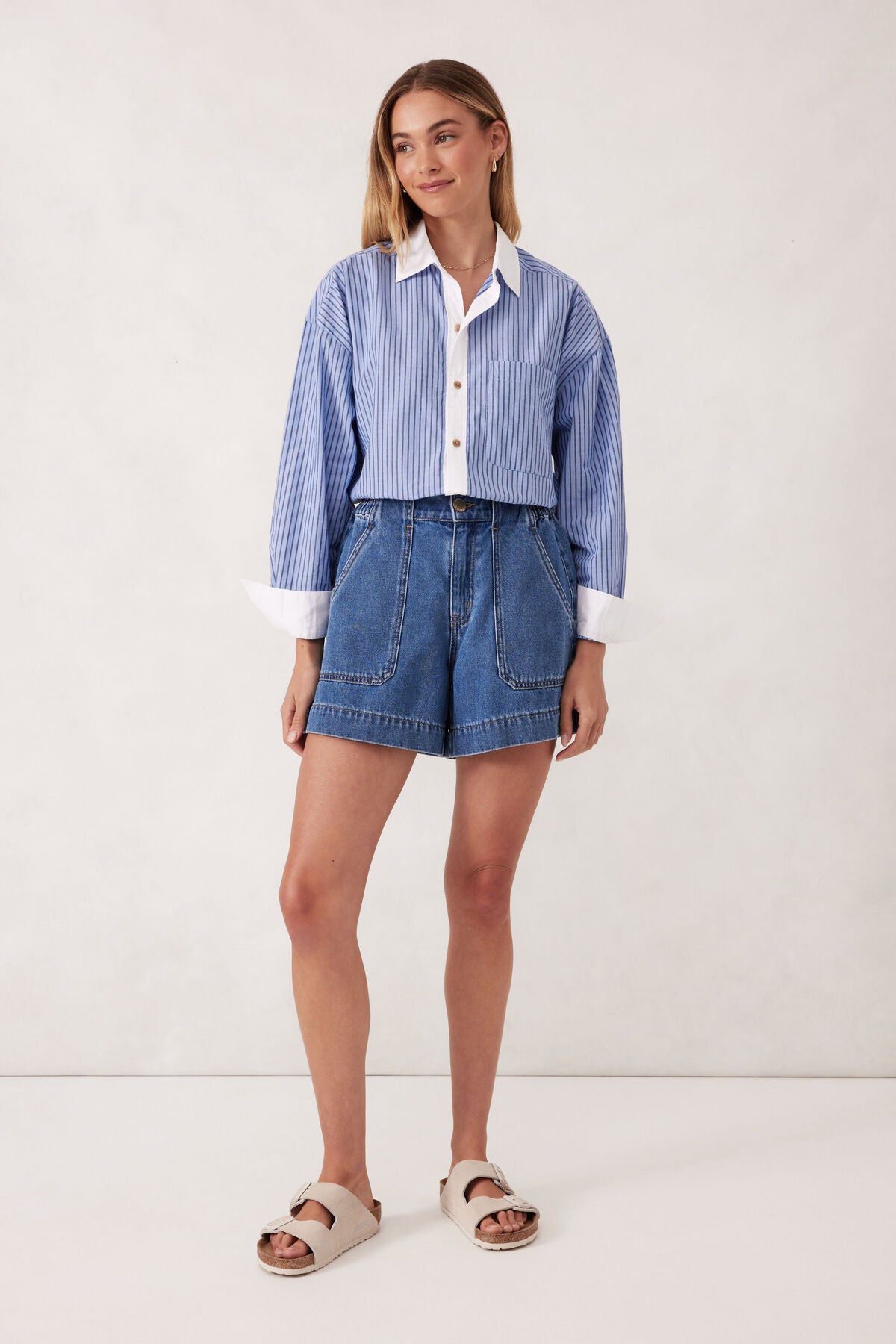 Weekender Short Fresh Indigo