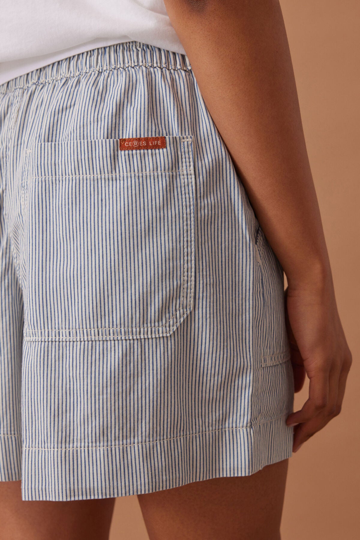 Weekender Short Fresh Blue Stripe