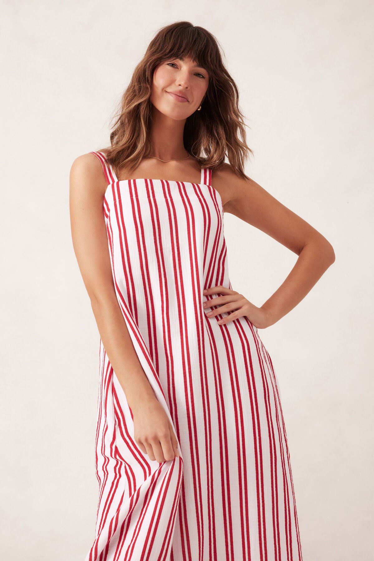 Doublecloth Poolside Dress