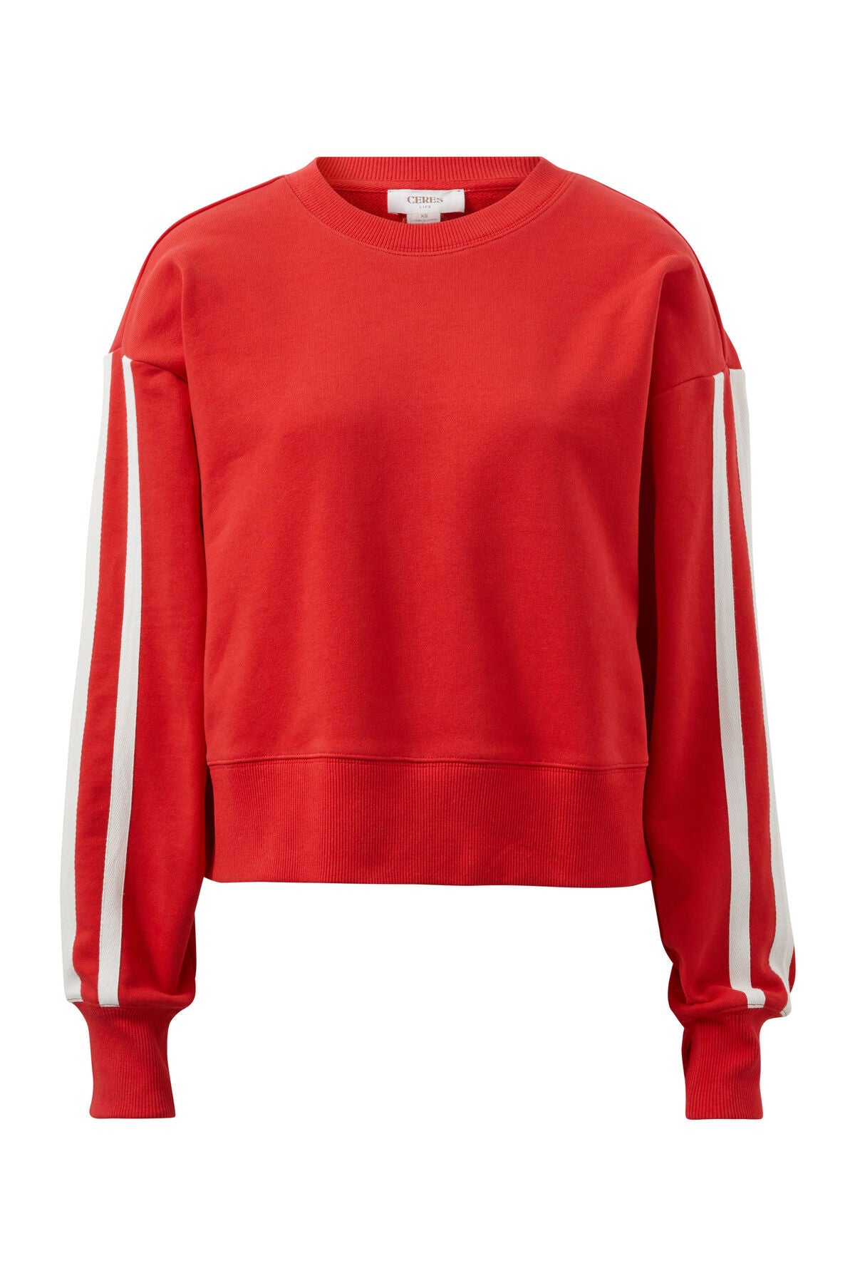 Sporty Slouchy Crew Heritage Red