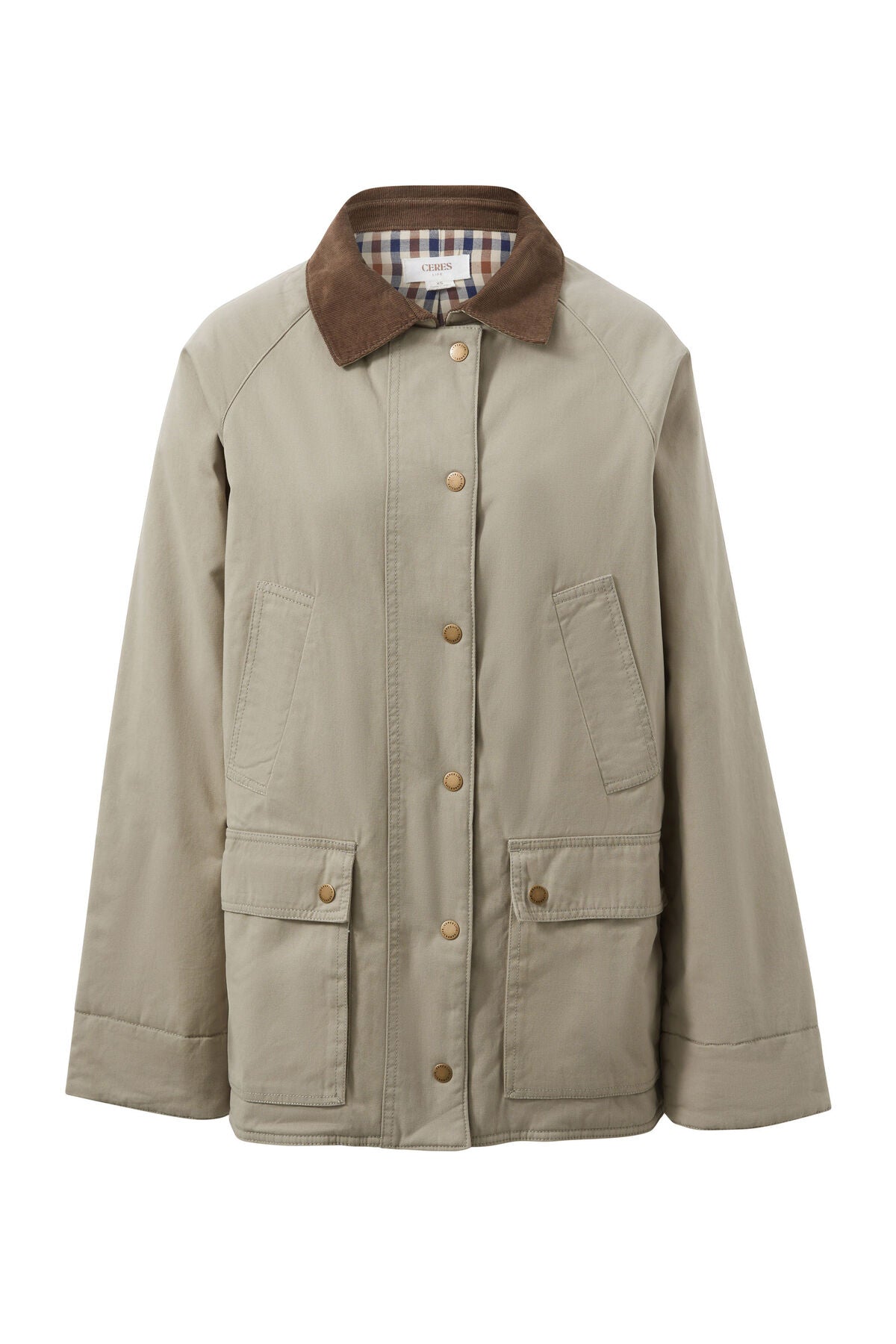 Barn Jacket ~ Ash Green