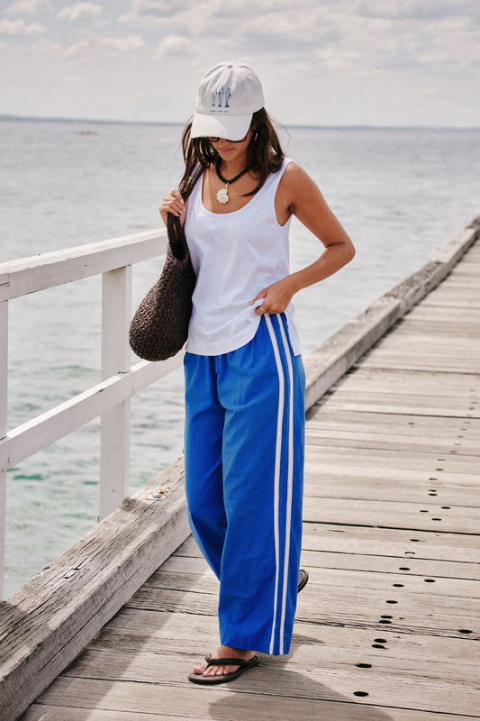 Resort Pant ~ Azure Blue
