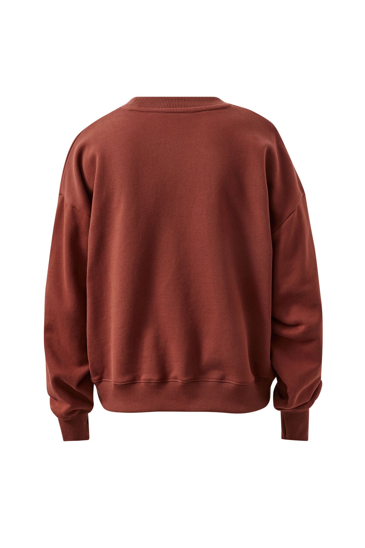 Quinn Slouchy Crew ~ Burnt Toffee