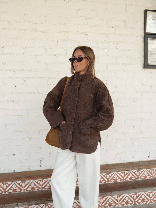 Teddy Jacket ~ Chocolate