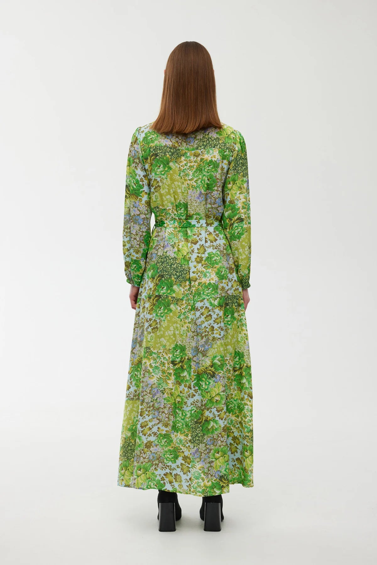 Delilah Dress Floral Haze