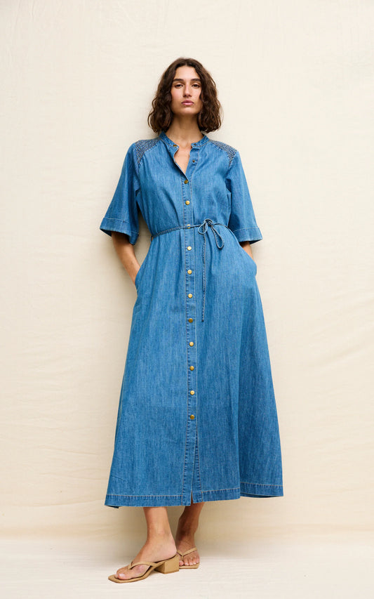 Gigi Dress ~ Denim