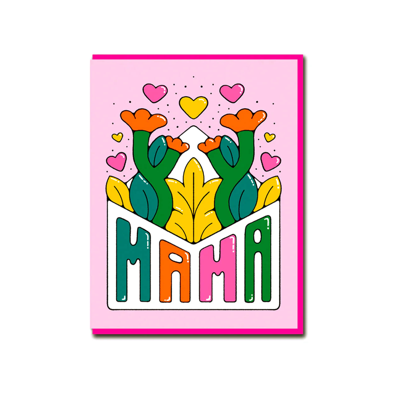 Mama Flowers Card