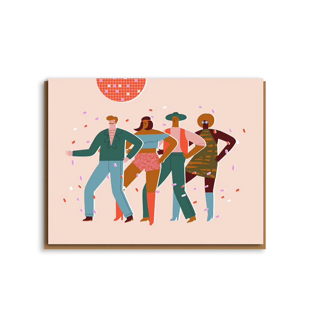 Disco Friends Card
