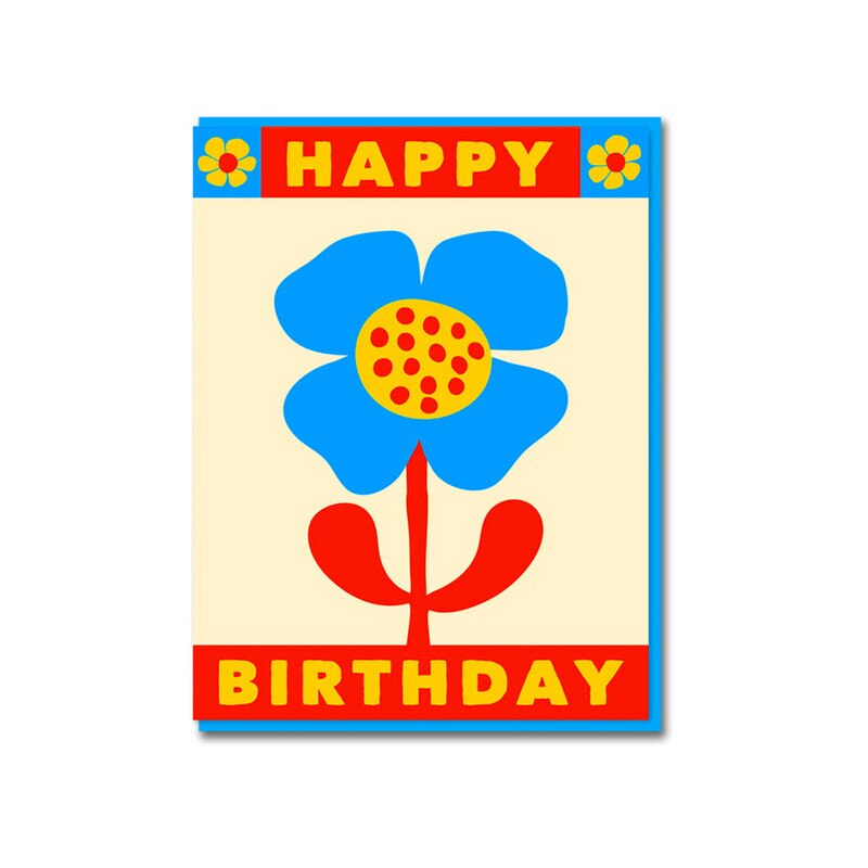 Wild Rose Happy Birthday Card