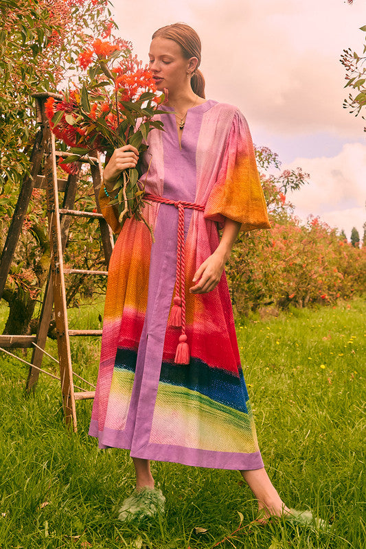 Tapestry Kaftan Dress