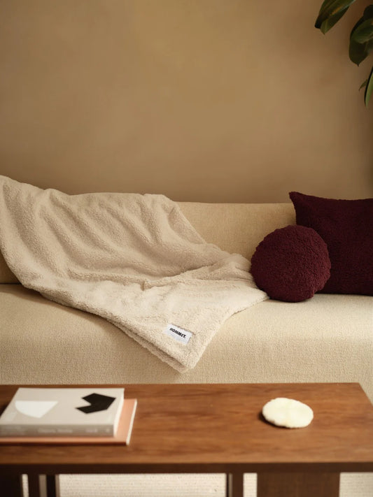 Faux Fur Throw Blanket