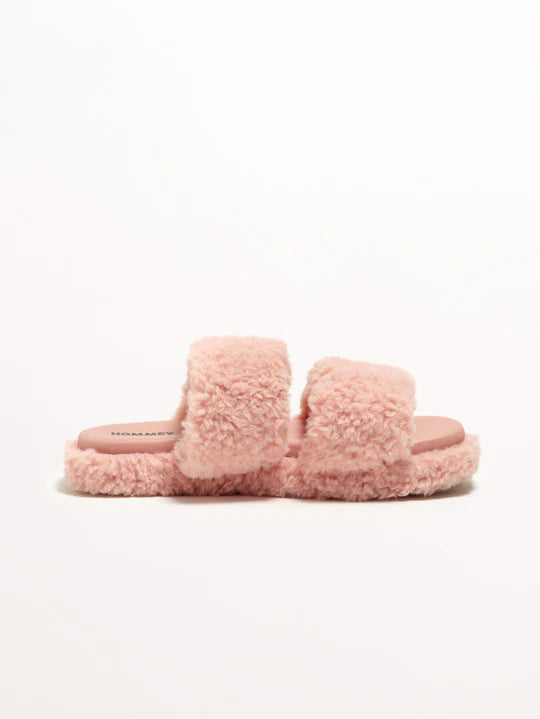 Willow Faux Fur Slides