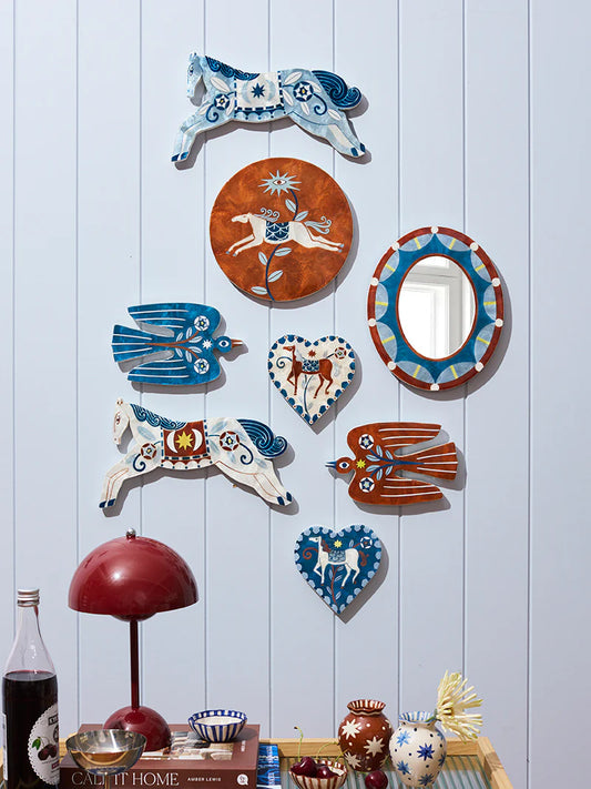 Paloma Circle Horse Wall Art