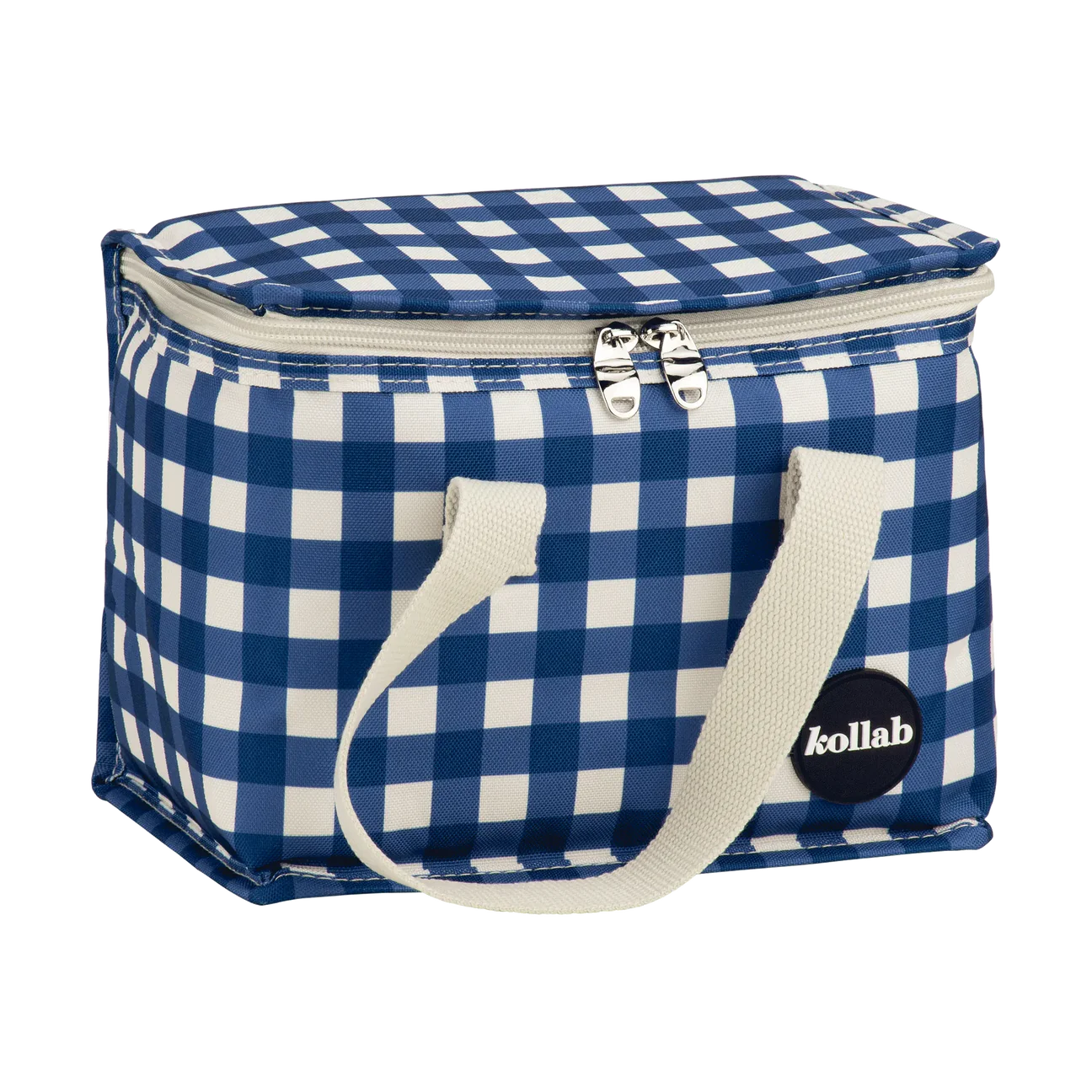 Lunch Box Blue Check