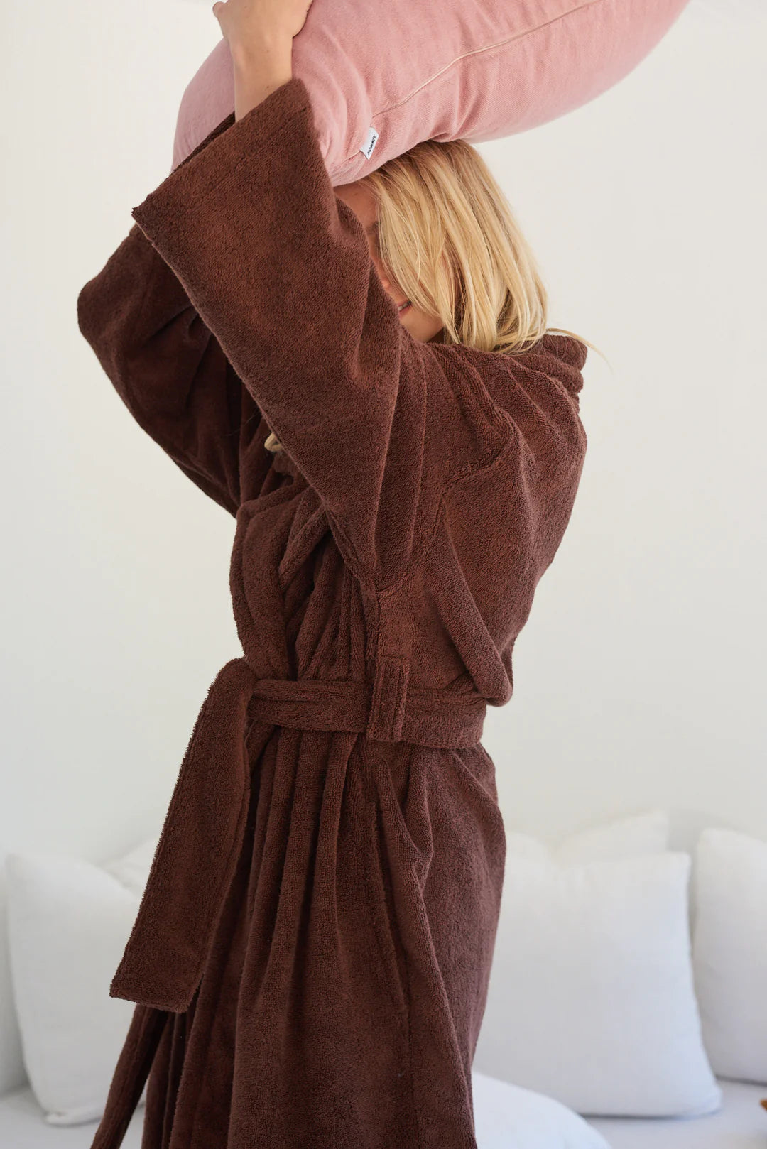 Cocoa Terry Robe – Wander + Laze