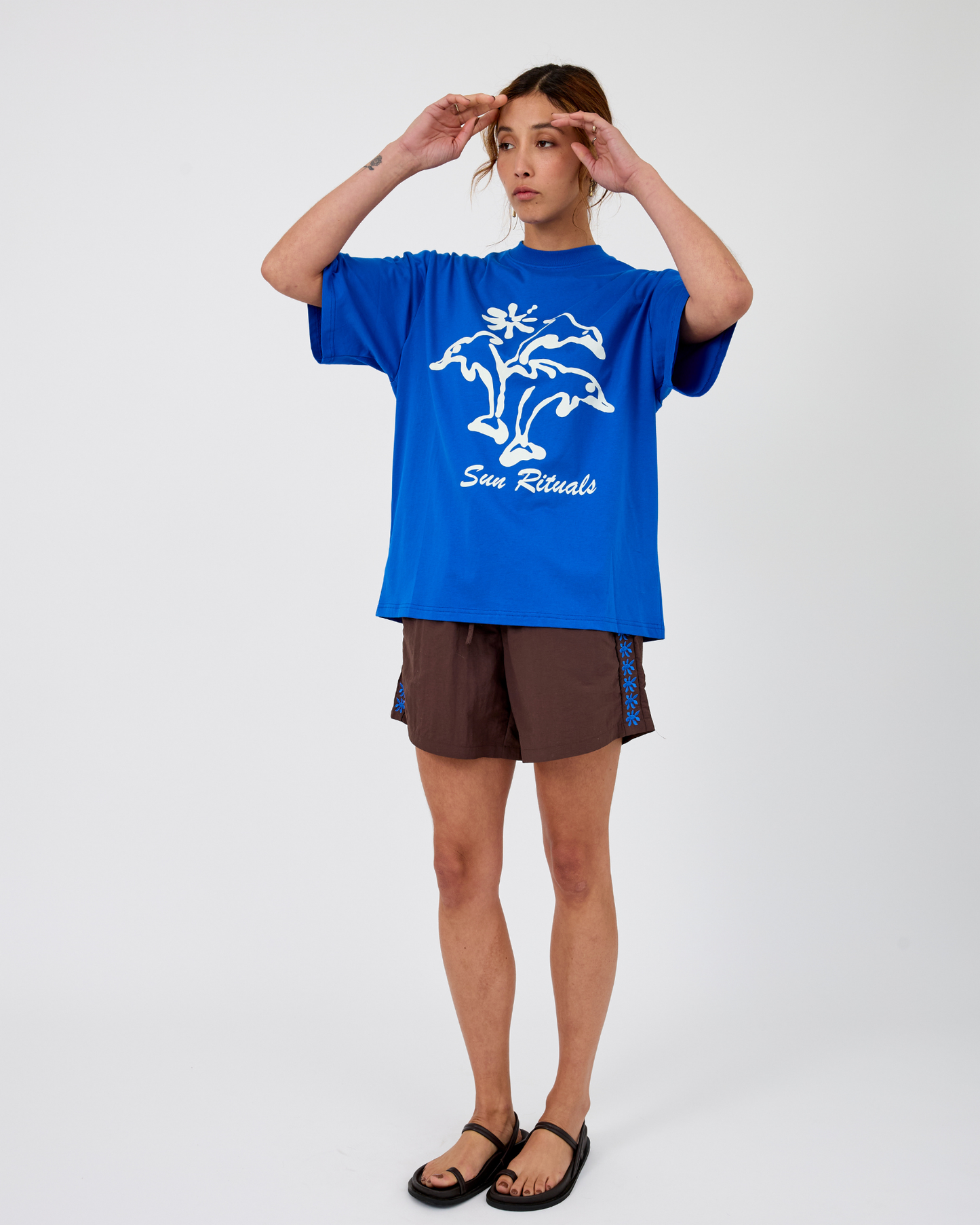 Dolphin Dream Tee ~ Sea Blue