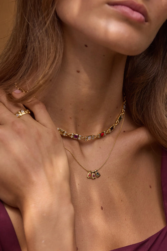 Seraphine Gold Necklace