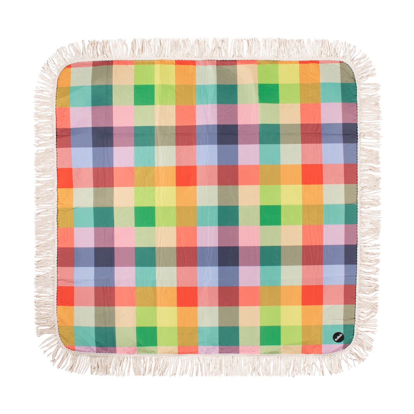 Holiday Fringed Medium Picnic Mat SagexClare Aida