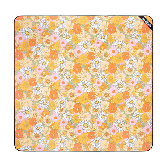 Picnic Mat Daisy Bouquet