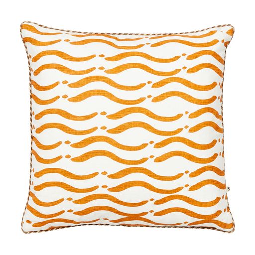 Cushion Dashes Tan 50cm