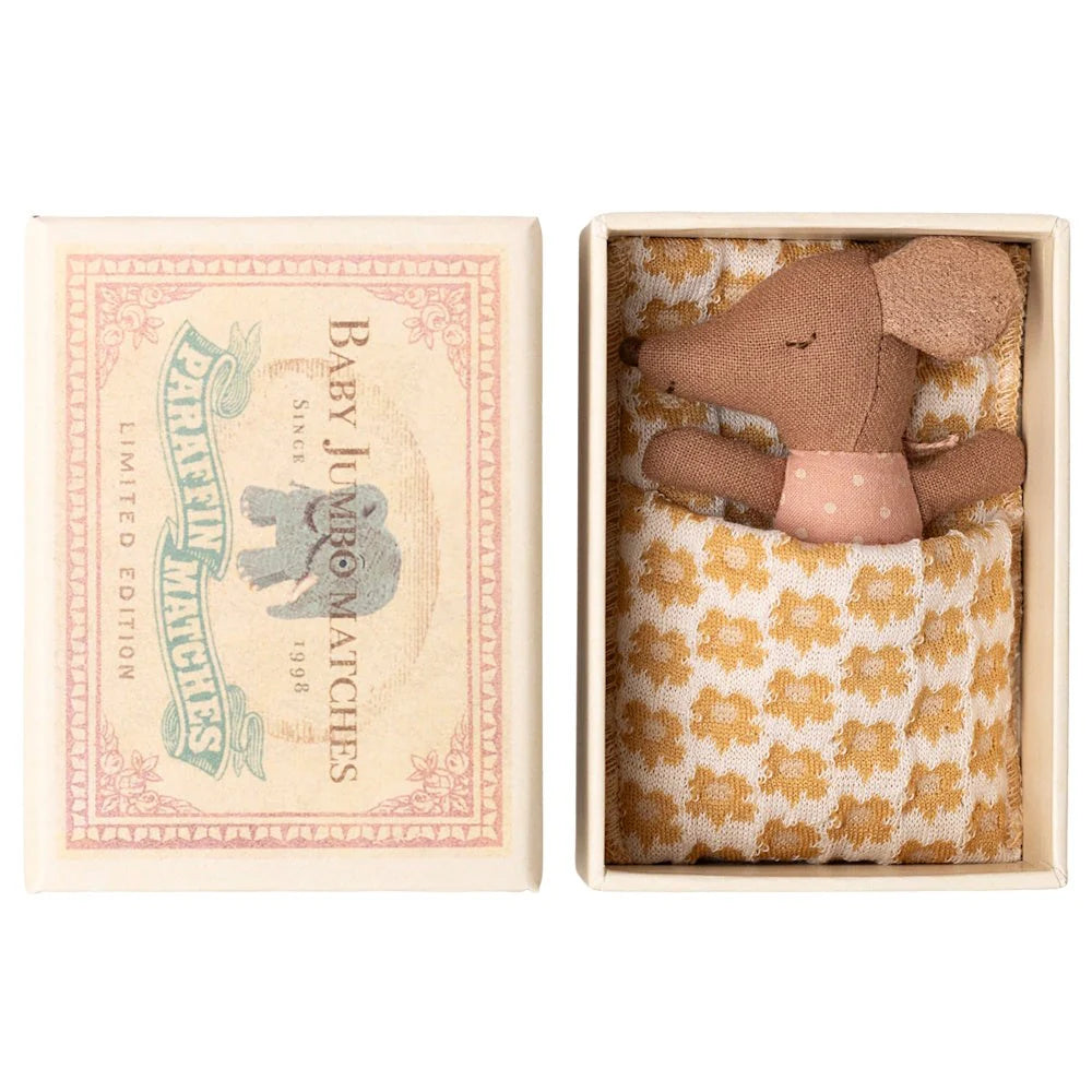 Sleepy Wakey Baby Mouse in Matchbox Rose 2025