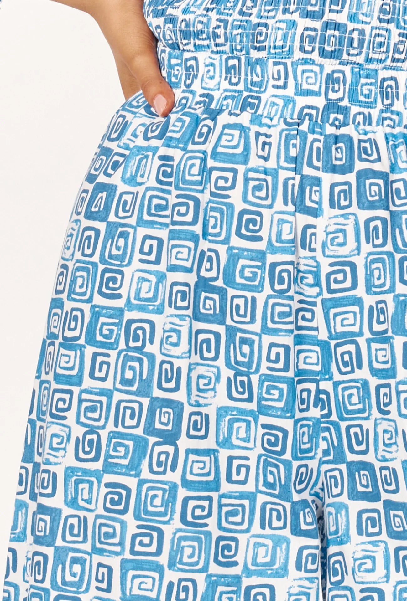 Calypso Pants Ocean Print