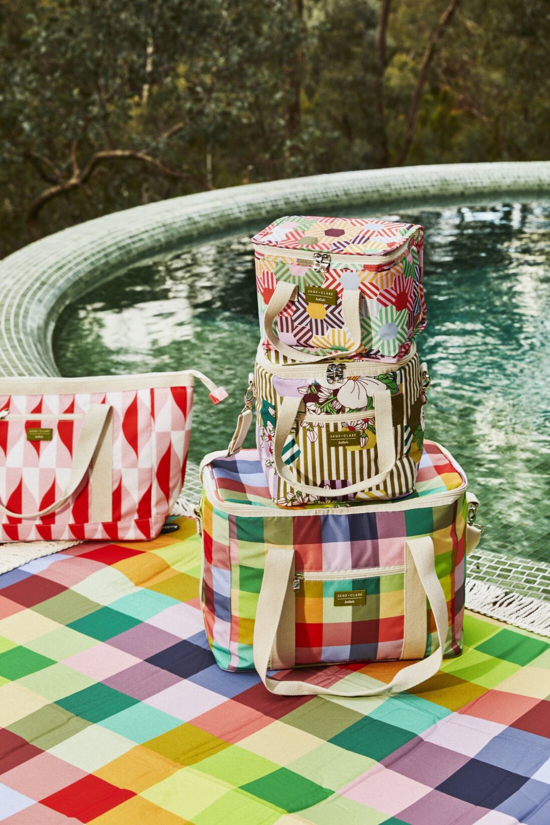 Holiday Tote Bag SageXClare Wigan