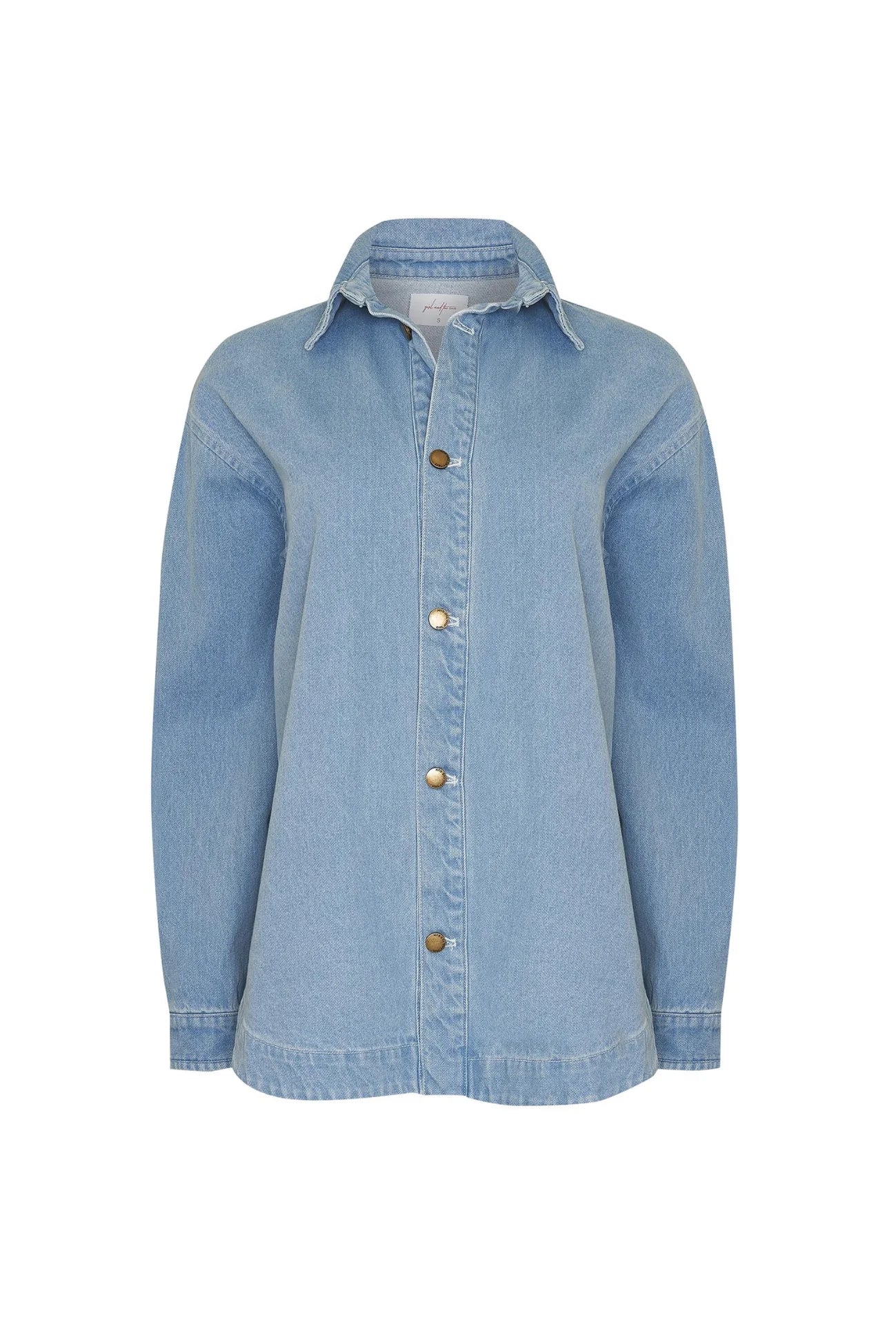 Leda Shacket Light Blue