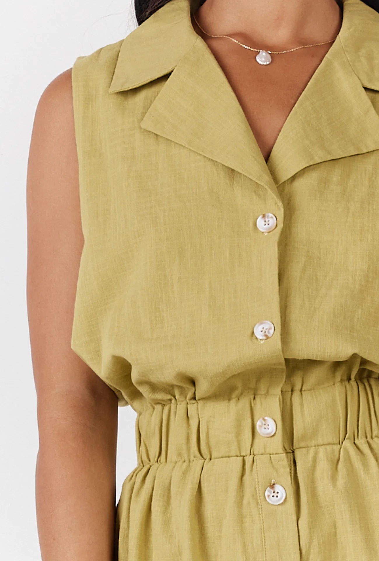 Lenai Playsuit Avocado