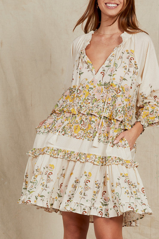 Laurus Ruffle Neck Mini