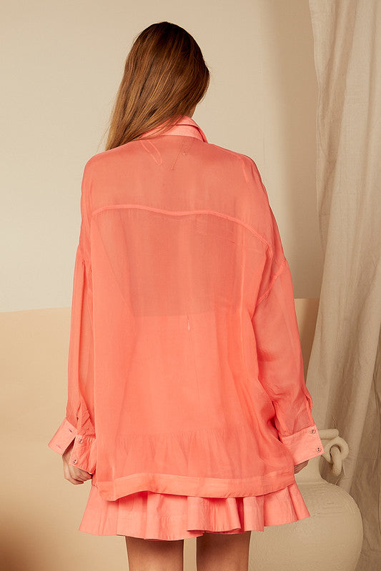 Oversized Shirt Guava