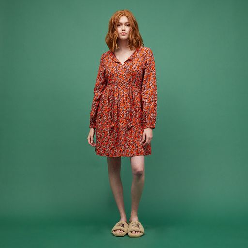 Florentine Long Sleeve Mini Dress