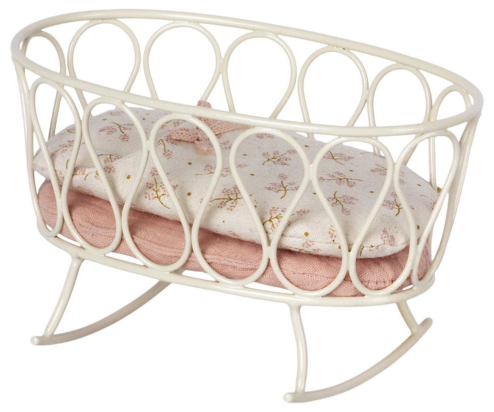 Cradle with Sleeping Bag, Rose
