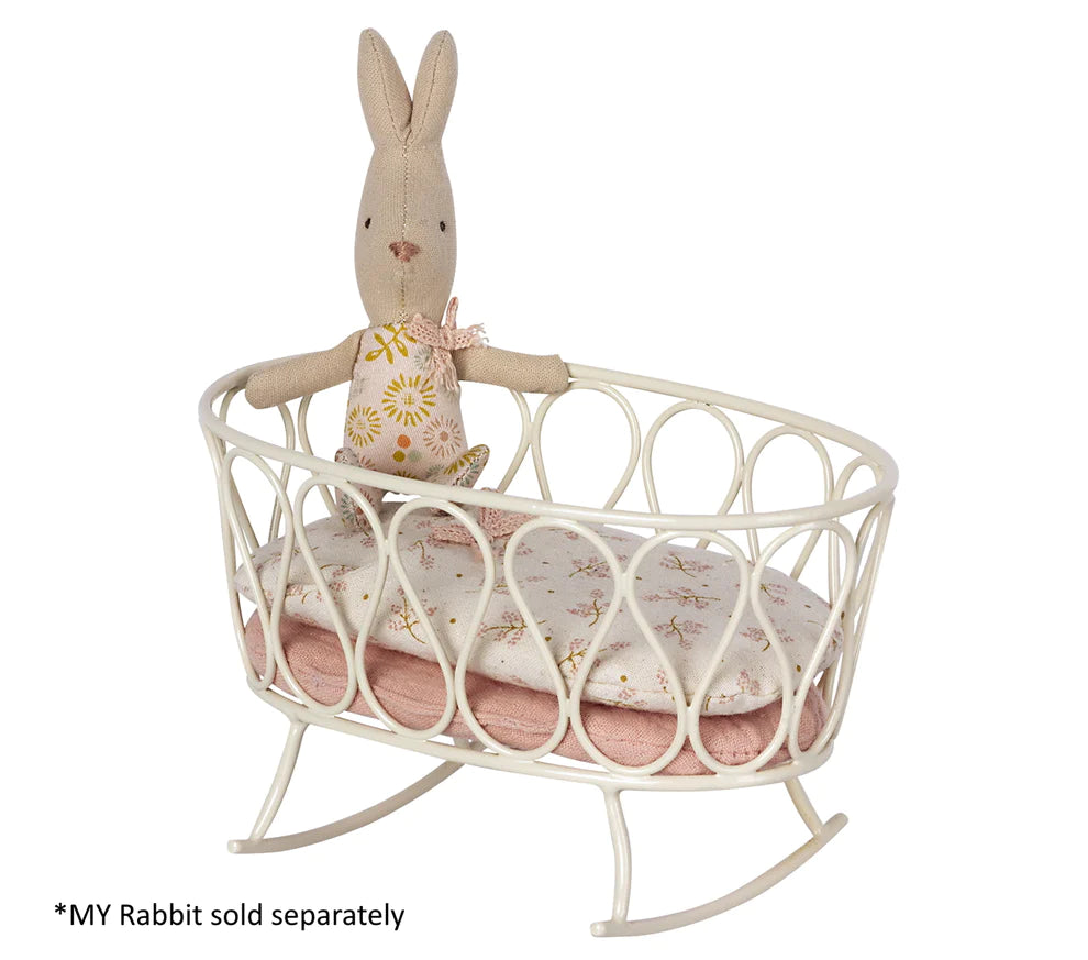Cradle with Sleeping Bag, Rose