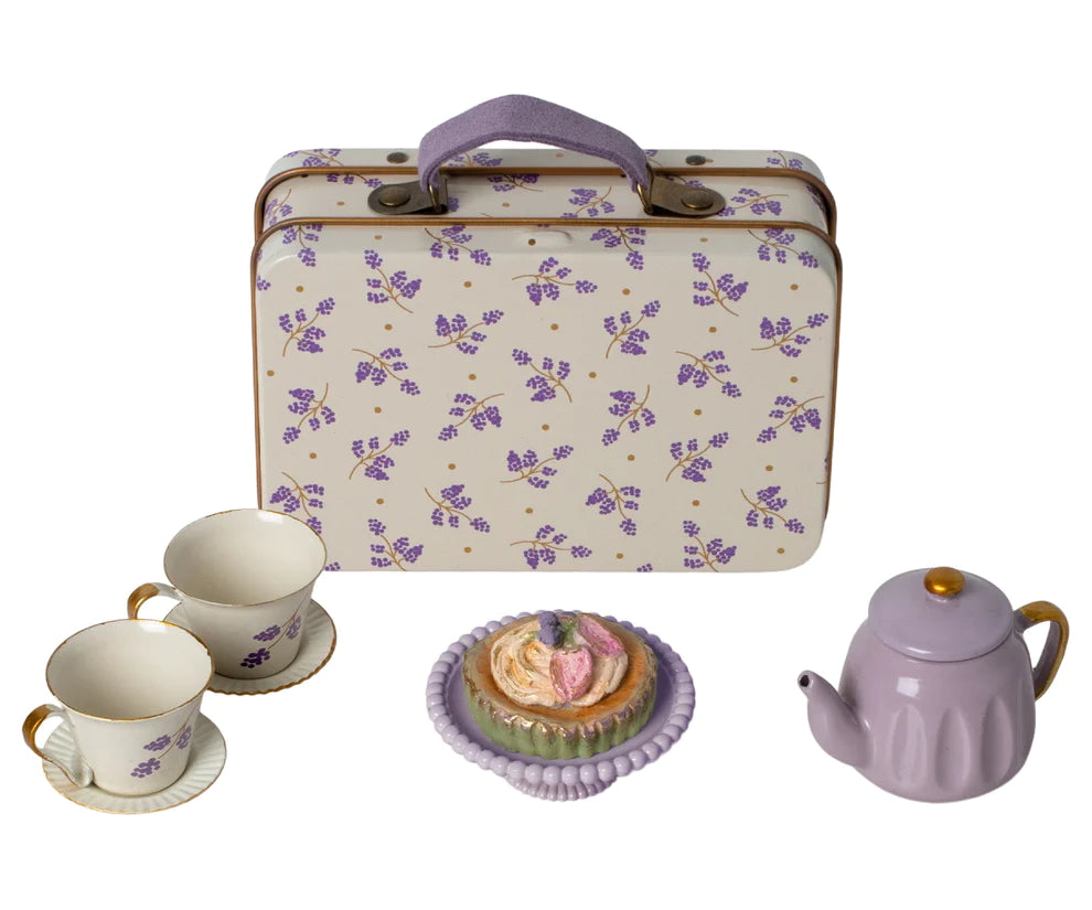 Afternoon Tea Set Purple Madeliane