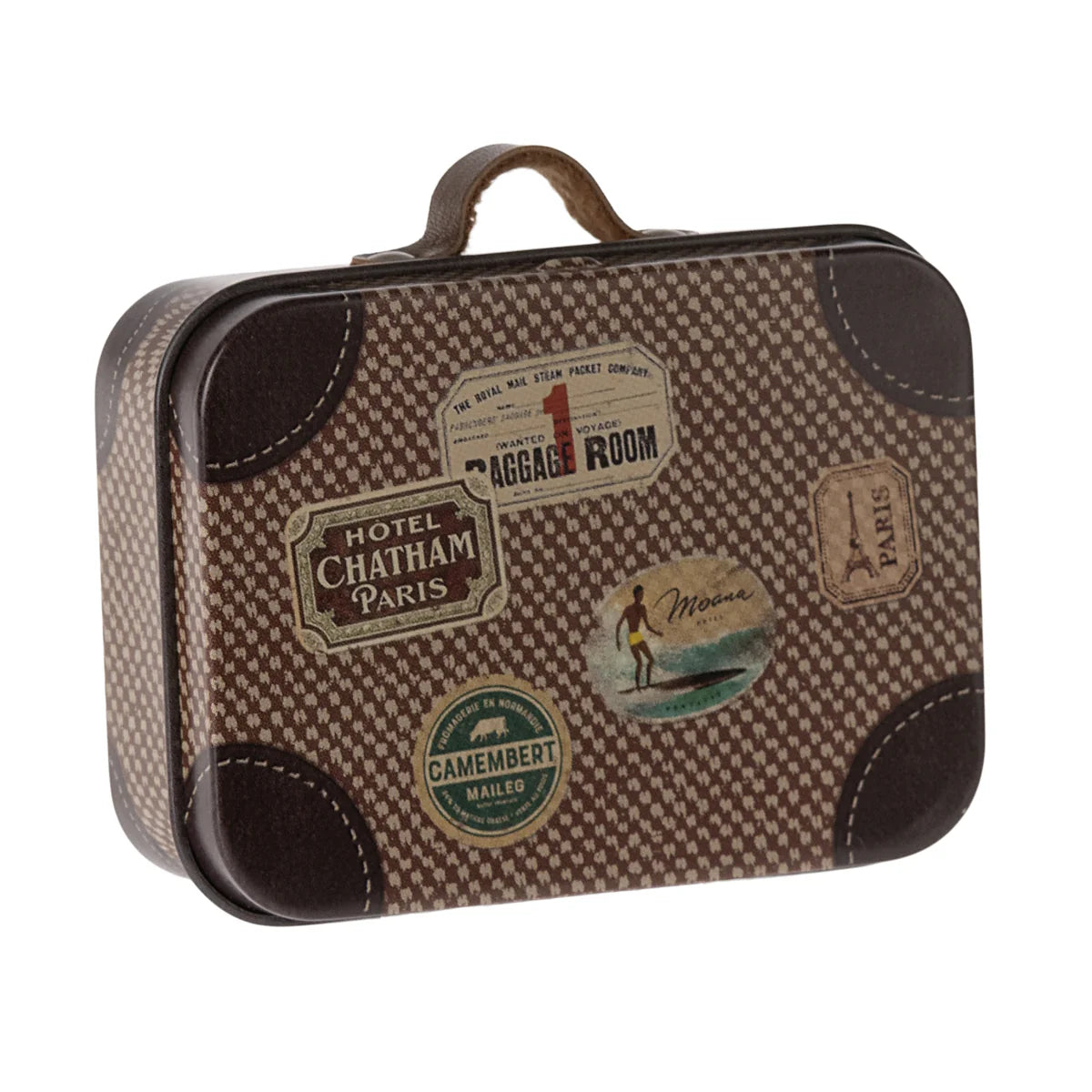 Suitcase Micro Brown