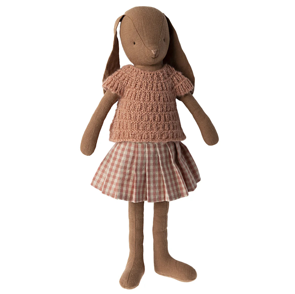 Bunny Size 3 Brown Shirt and Skirt