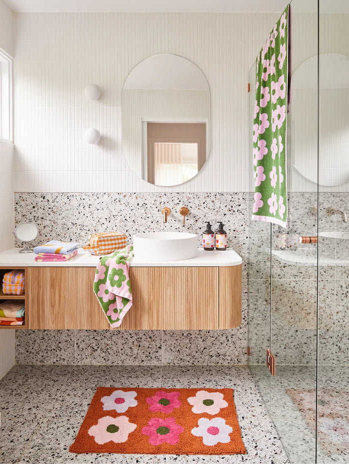 Flower Bed Towel Sheet