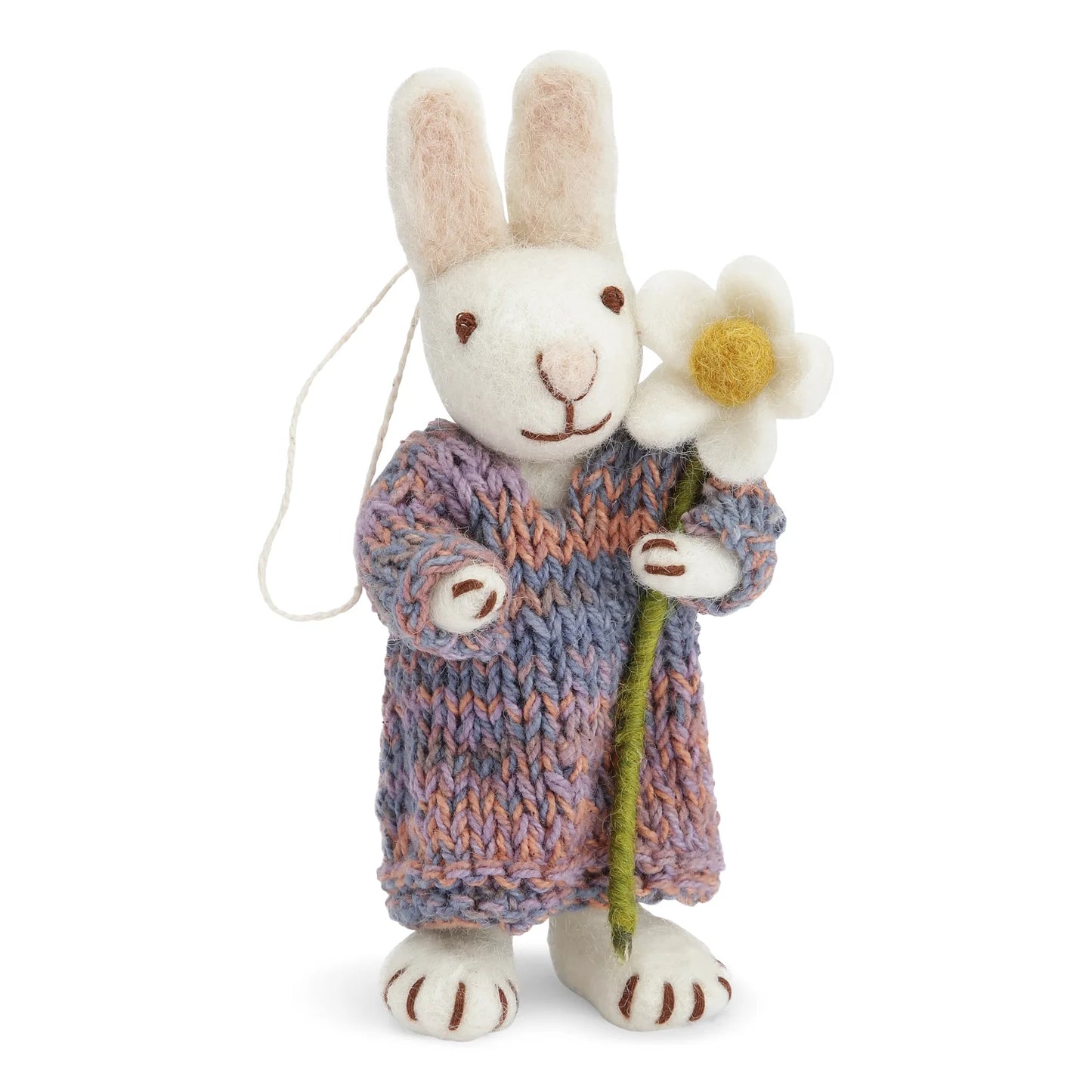 Bunny Small White multi dress & daisy
