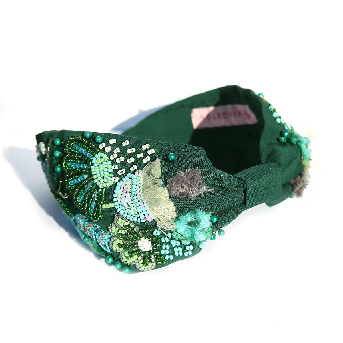 Emerald Blossom Headband