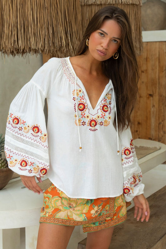 Iris Blouse ~ Sienna