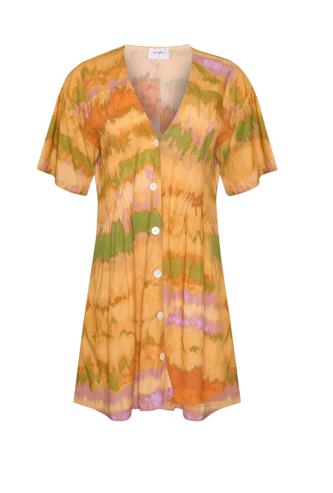 Asha Mini Dress Sand Dunes Print